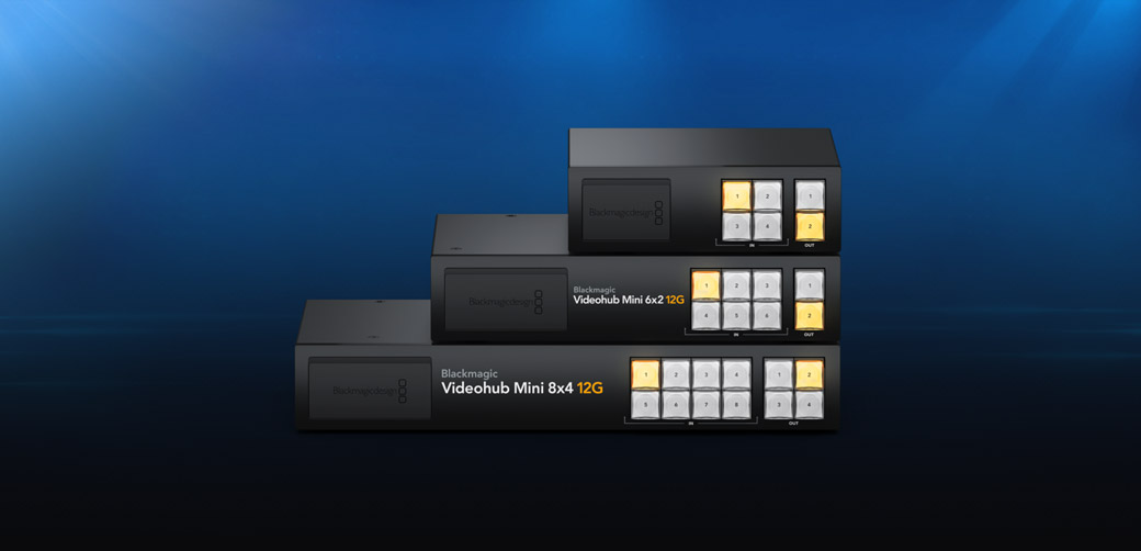 Blackmagic Videohub - Front