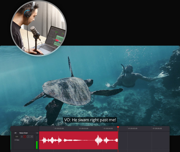 VO and Multi Track Recording