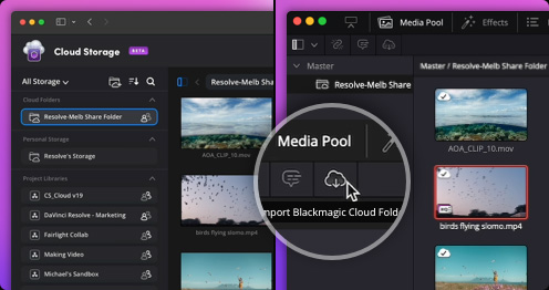 Share Cloud Folders